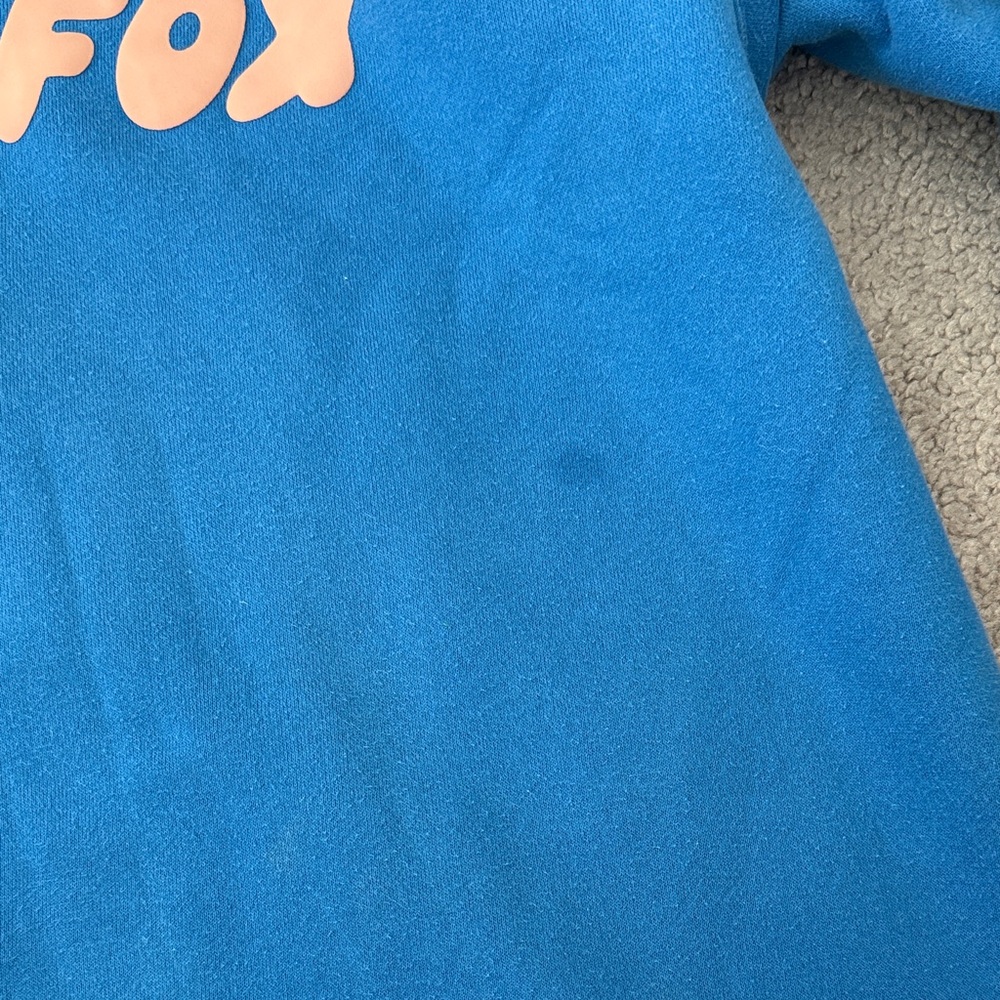 White Fox Boutique Blue and Pink Crewneck Sweater - Picture 5 of 8